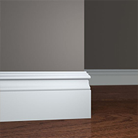 panelled wainscot on stairs